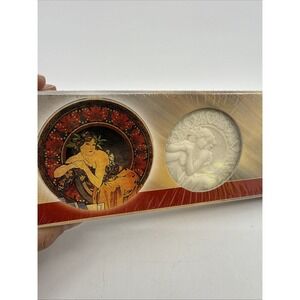 Italian Decorative‎ Soap Cameo Style Lady 3 Pack New Athena's Fresh Scent